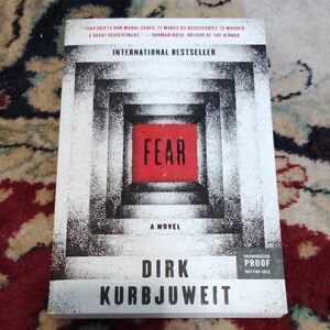 Fear by Dirk Kurbjuweit - International Bestseller
